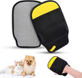 SAWMONG 2Pcs Pet Hair Removal Glove, Pet Hair Remover Glove for Dogs & Cats with Thumb Hole for Better Fit, Reusable Pet Hair Removal Tool for Couch,Clothes, Carpet, Curtain
