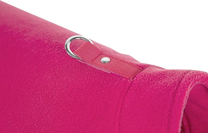 Gooby Fleece Vest Dog Sweater - Pink, Small - Warm Pullover Fleece Dog Jacket with O-Ring Leash for Small to Medium Dogs