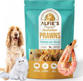 ALFIE'S TREATOS Shrimp Treats for Dogs & Cats (2.12 oz), Air-Dried Dog Treats, Food Topper & Training, Australian Wild-Caught, Single Ingredient, Freeze-Dried Alternative