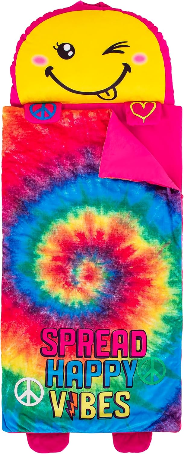 Kid's Nap Buddies Character Preschool Nap Mat, Toddler Sleeping Bag with Pillow for Daycare, Ages 3+