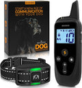 INVIROX Dog Training Collar [2025 Edition] 123 Levels Dog Training Collar with Remote 1100yd Range E Collar for Dogs Training 100% Waterproof Rechargeable, Manual Bark Collar for Large Dog