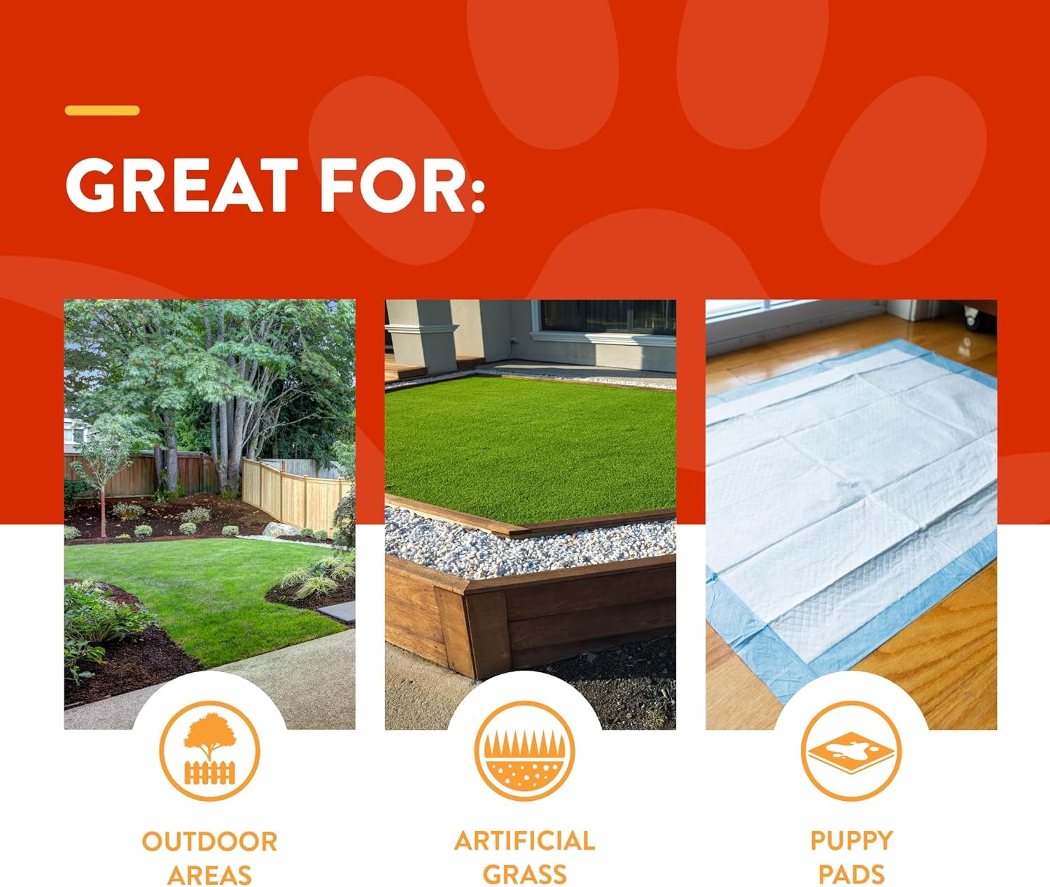 NaturVet – Potty Here Training Aid Spray | Attractive Scent Helps Train Puppies & Dogs Where to Potty | Formulated for Indoor & Outdoor Use | 8 oz