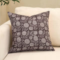 Amor Virisso Floral Pillow Covers 20x20 Throw Pillow Covers Vintage Block Print Pillow Cover Neutral Couch Pillows for Living Room Farmhouse Decorative Accent Sofa Pillows, Dark Brown