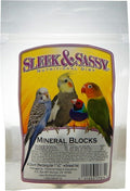 SLEEK & SASSY Mineral Blocks (1"x2") for Birds (4 Ct.)