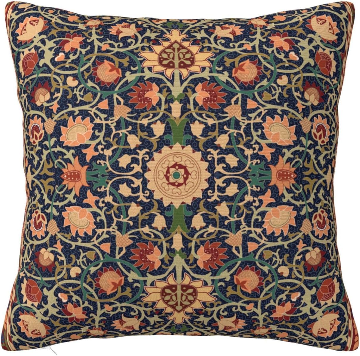 William Morris Vintage Floral 18x18 inches Throw Pillow Covers Cushion Covers for Couch Home Bed Living Room Decorative Pillow Cases