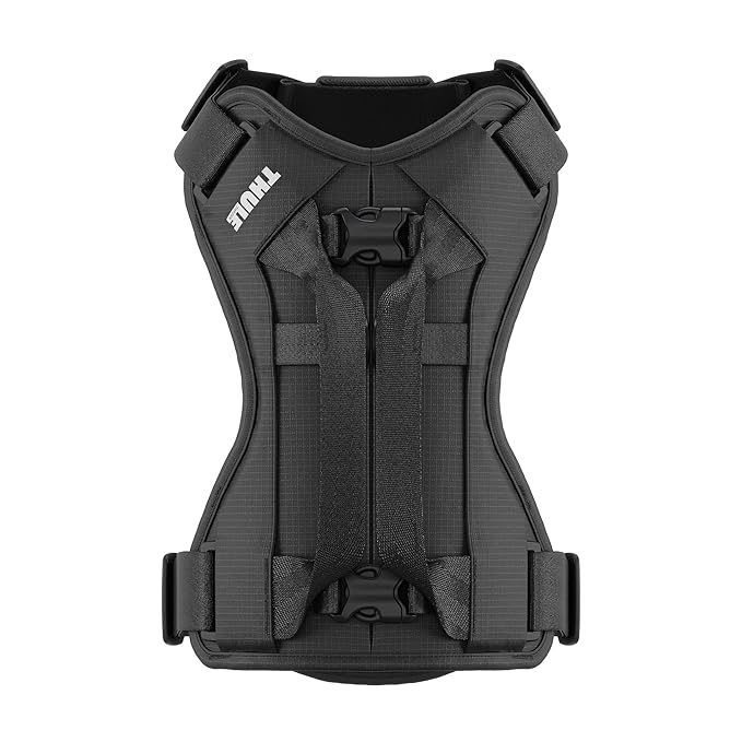Thule Cappy Dog Harness M - Crash-Tested for Safety - Seatbelt passthrough - Adjustable & Easy to Clean - Padded Breathable mesh Panels - Leash Loop - Step-in Design