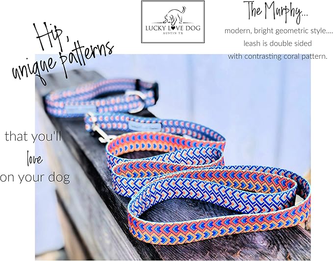 Lucky Love Dog Collars, Comfortable, Soft, Cute Dog Collar for Small Medium Large Dogs, Murphy, X-Small