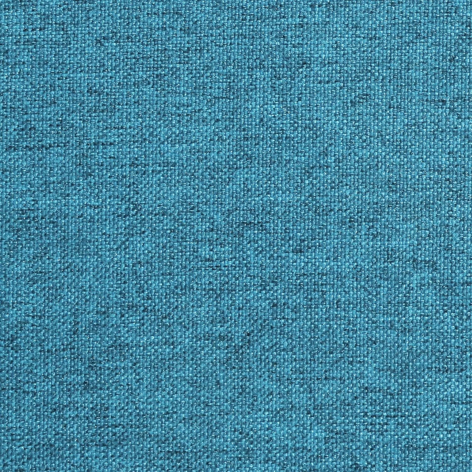 AAAAAcessories D-Shaped Chair Cushions, 2" Thick Dining Chair Pads with Ties and Removable, Machine-Washable Cover, 17" x 16", Set of 6, Teal