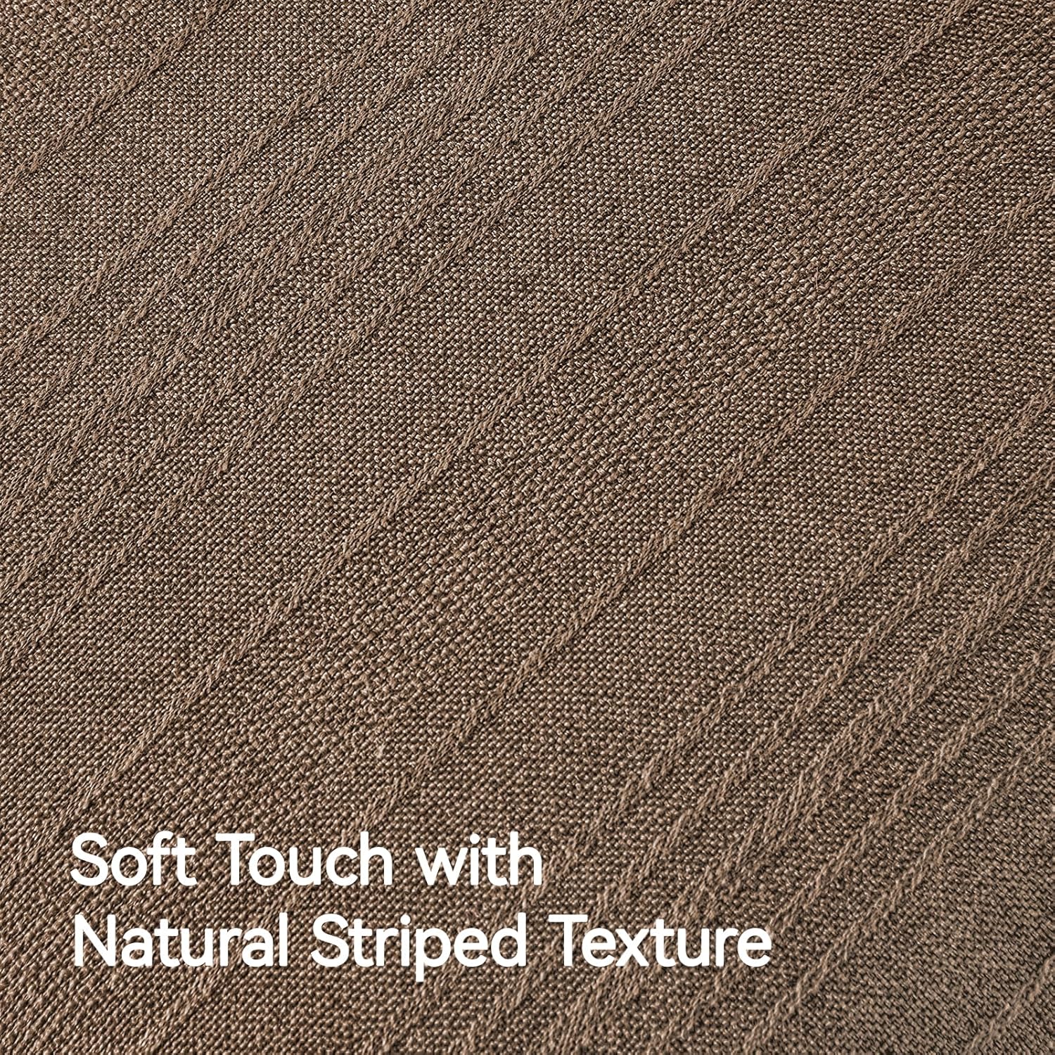 a moment Linen Pillow Covers Set of 2,Boho Farmhouse Throw Pillowcases Neutral Textured Decorative Covers for Couch Sofa,Soft Linen Blend Accent Case Cushion Living Room Home Decor 20"x20"Hazel