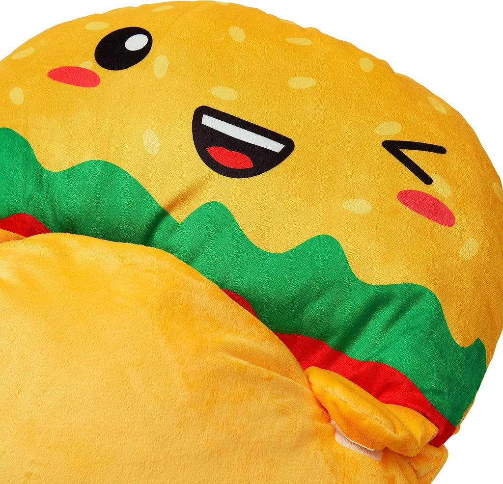 Kid's Nap Buddies Character Preschool Nap Mat, Toddler Sleeping Bag with Pillow for Daycare, Ages 3+