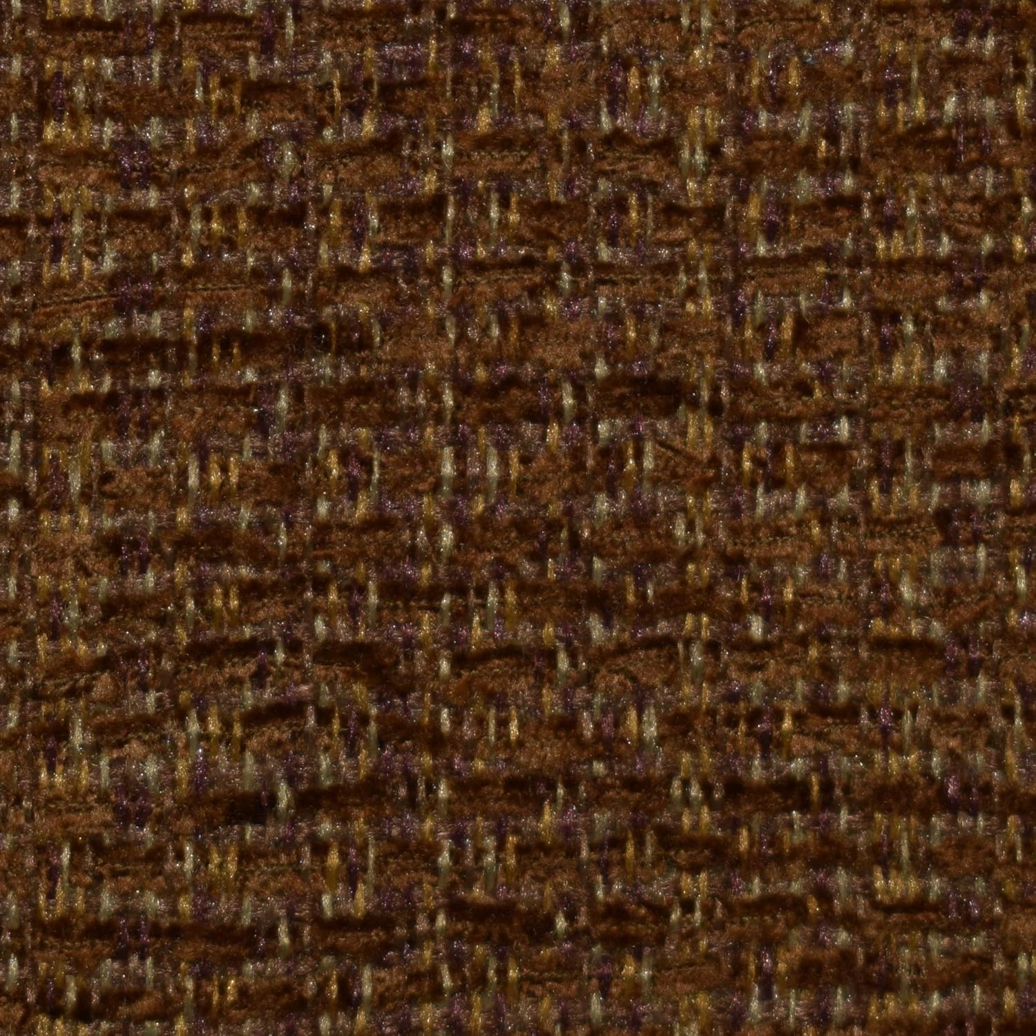 Klear Vu Omega Non-Slip Rocking Chair Cushion Set, Assembled in USA, Thick Padding & Tufted Design, Includes Seat Pad & Back Pillow with Ties, 17x17 Inches, 2-Piece Set, Tyson Chocolate