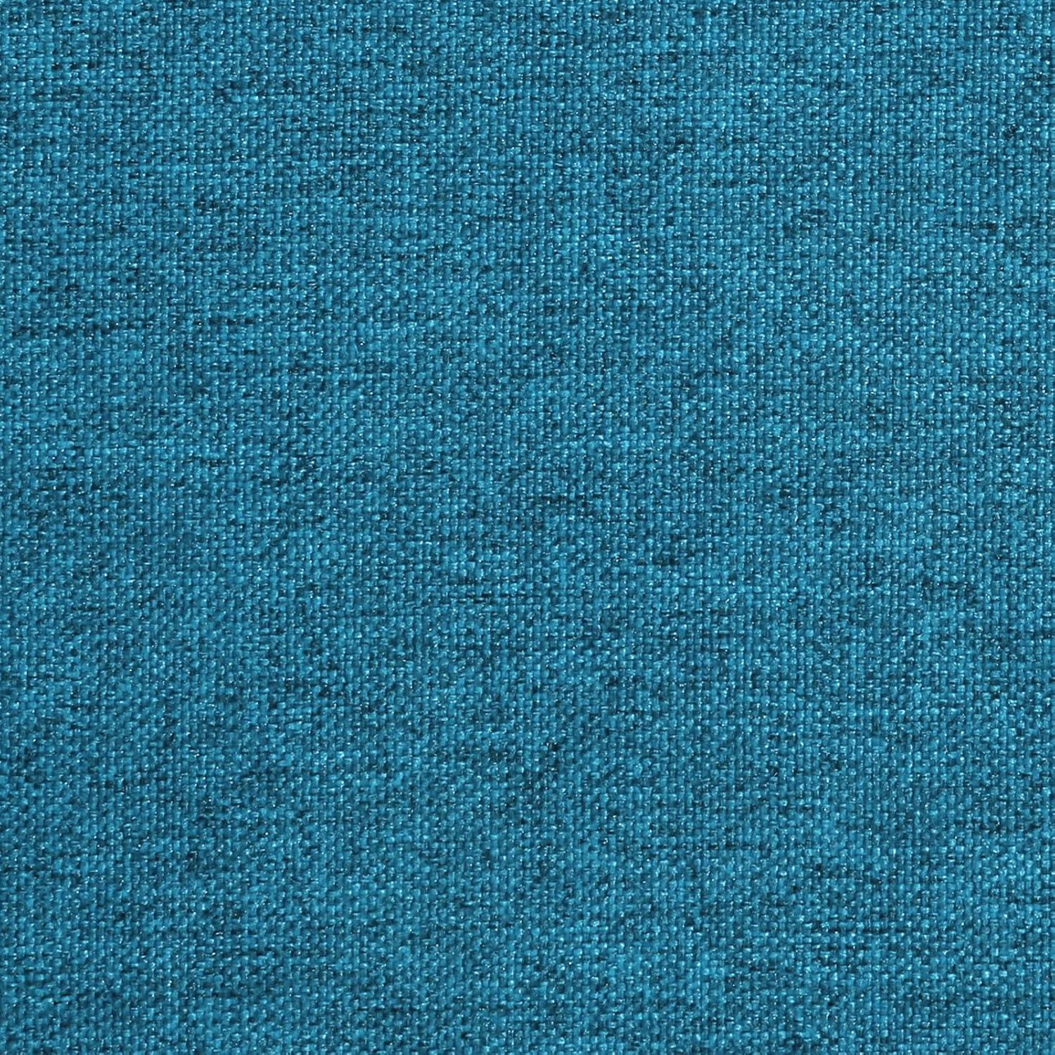 AAAAAcessories D-Shaped Chair Cushions, 2" Thick Dining Chair Pads with Ties and Removable, Machine-Washable Cover, 17" x 16", Set of 4, Teal