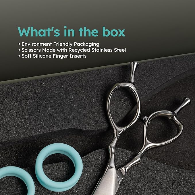 7” Dog Grooming Scissors with Sawtooth Blade ｜ VG10 Japanese Steel Professional Pet Grooming Shears for Cats & Dogs ｜ Precise Trimming ｜ Lightweight, Ergonomic, Handcrafted Design ｜ K9 Shears