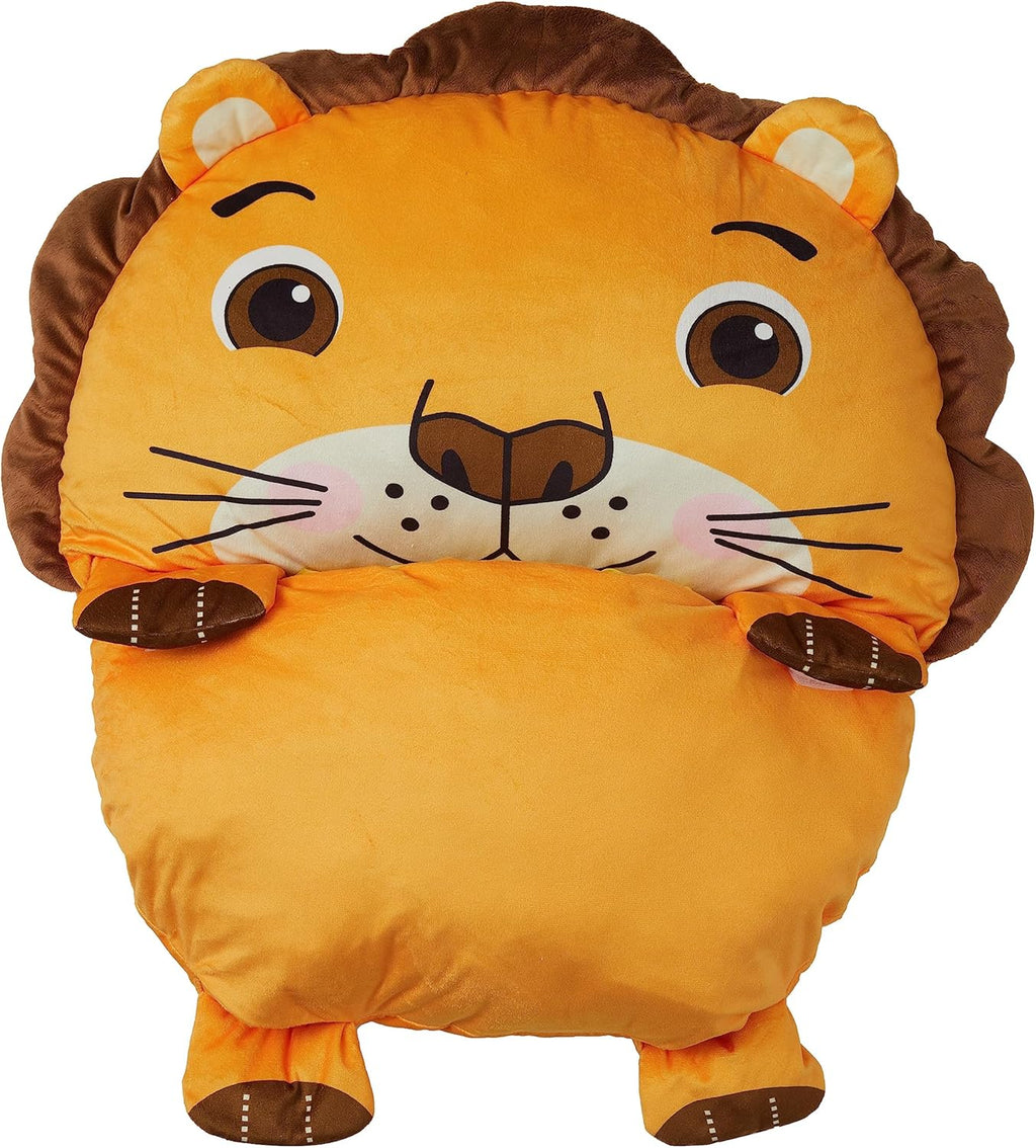 Kid's Nap Buddies Character Preschool Nap Mat, Toddler Sleeping Bag with Pillow for Daycare, Ages 3+