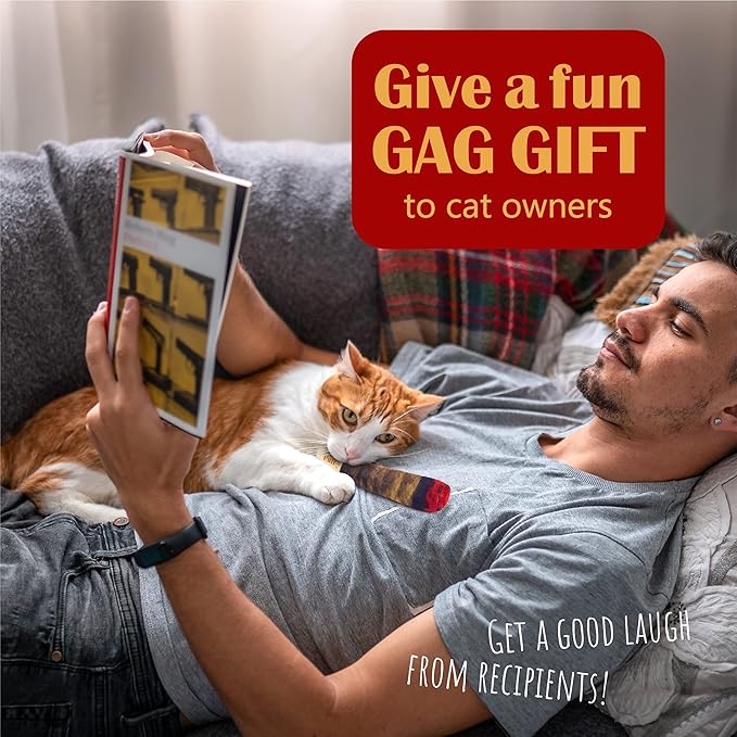 Hoovy Catnip Toy Doobies | Cat Nip Cat | Cool Stuff | Funny Toys | Catnip Joints Gift