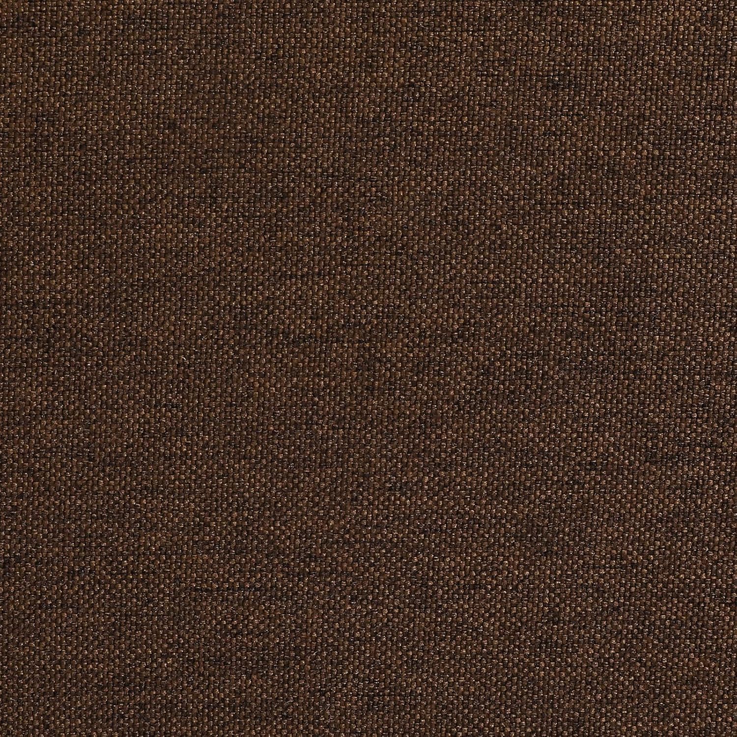 AAAAAcessories D-Shaped Chair Cushions, 2" Thick Dining Chair Pads with Ties and Removable, Machine-Washable Cover, 17" x 16", Set of 4, Brown