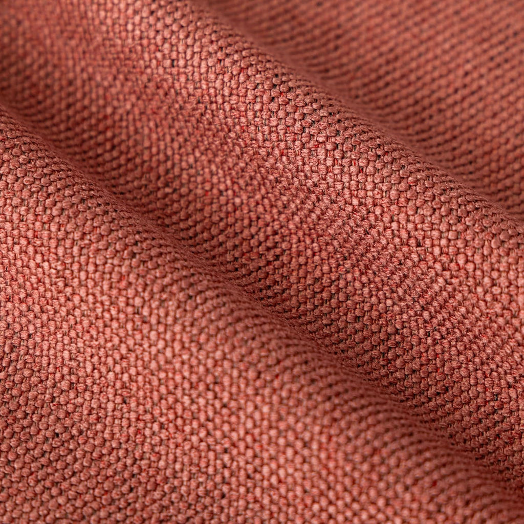 Throw Pillow with Insert 18x18 Inch Set of 2 - Modern Fall Home Decor for Living Room Sofa, Bed - Cute Square Accent Cases - Anthropologie Style Decor (Brick-Red #P1-07)