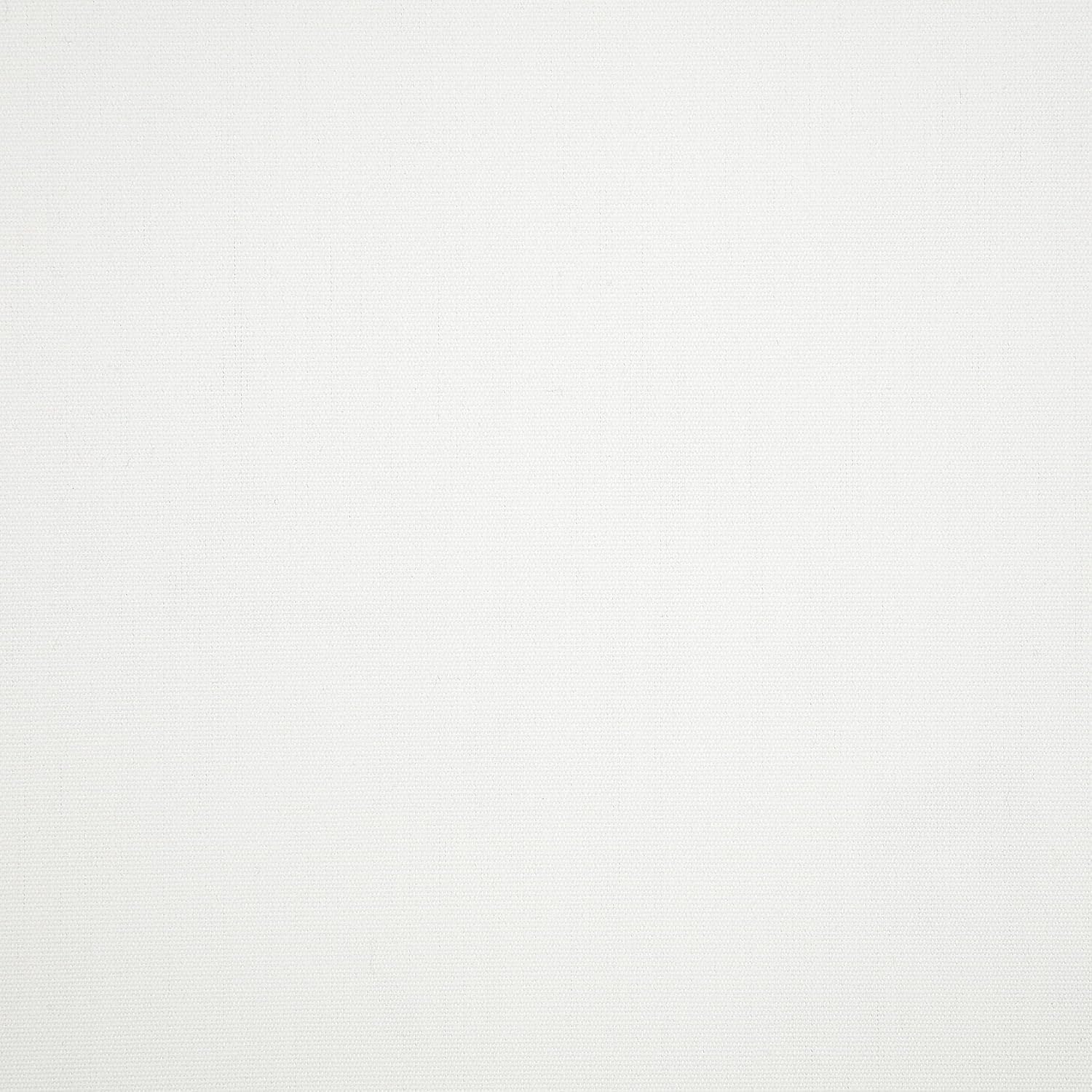 Cushion Source Rounded Back Seat Cushion, 19.5" x 20" x 5" deep Indoor and Outdoor Durable seat Cushion Made with Fade Resistant Sunbrella Fabric, Hidden Zipper, Sunbrella Canvas White