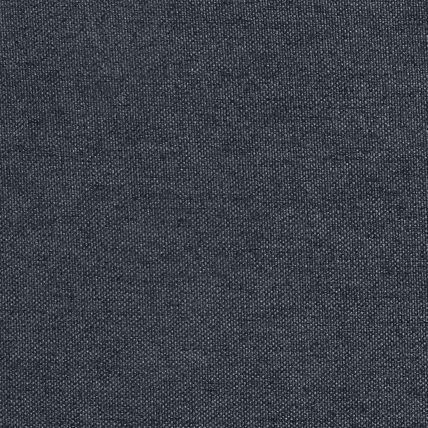 AAAAAcessories D-Shaped Chair Cushions, 2" Thick Dining Chair Pads with Ties and Removable, Machine-Washable Cover, 17" x 16", Set of 6, Charcoal Gray