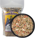 SLEEK & SASSY Garden Small Hookbill Bird Food for Cockatiels, Lovebirds, Quaker Parrots & Small Conures (2 lbs.)