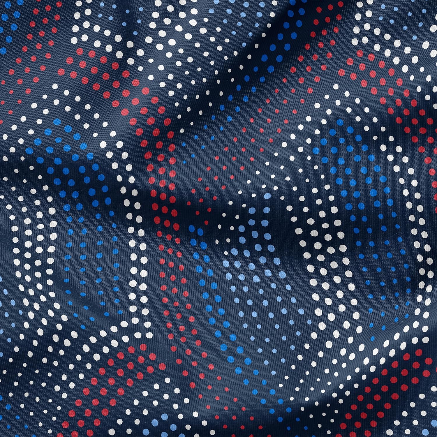 Arden Outdoor Midback Chair Cushion, 18 x 16.5, Rain-Proof, Fade Resistant Sapphire Liberty Mosaic