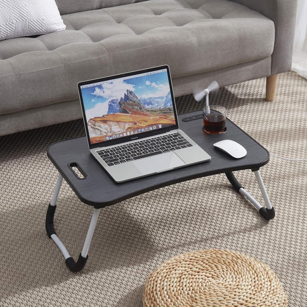 Nestl Fur Reading Pillow with Laptop Lap Desk, Stylish Back Pillow for Sitting Up, Lap Desk with Reading Pillows for Sitting in Bed Adult & Kids, Faux Fur Chair Pillow with Arms - White